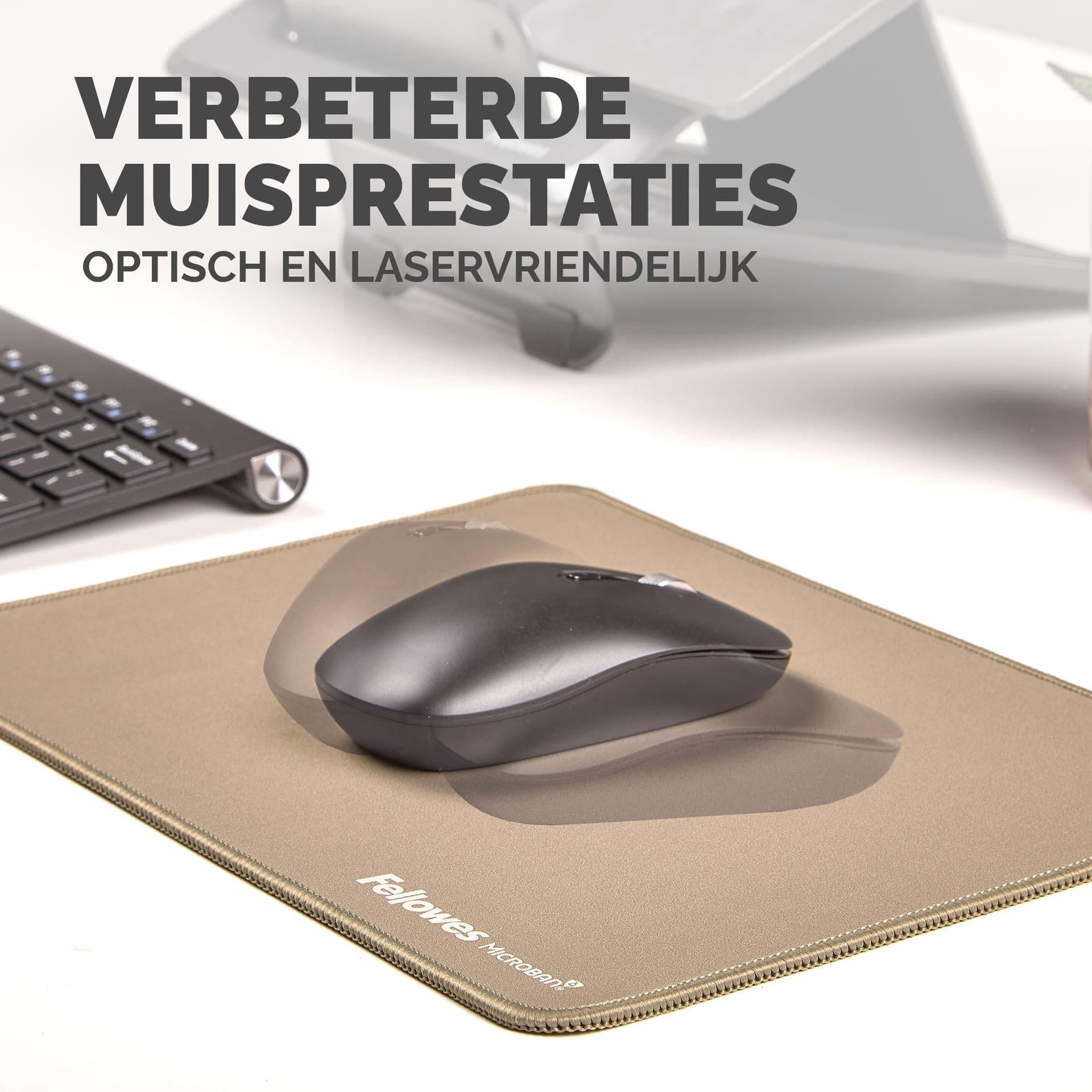 Muismat Fellowes Breyta XL zand 6