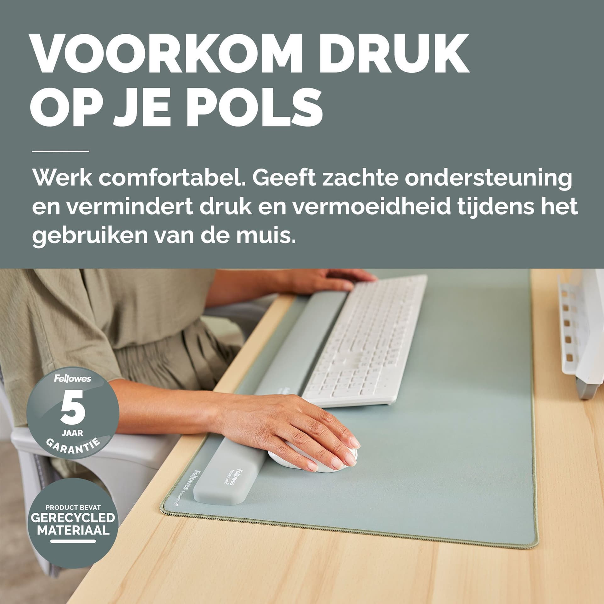 Polssteun Fellowes Breyta palm saliegroen 4