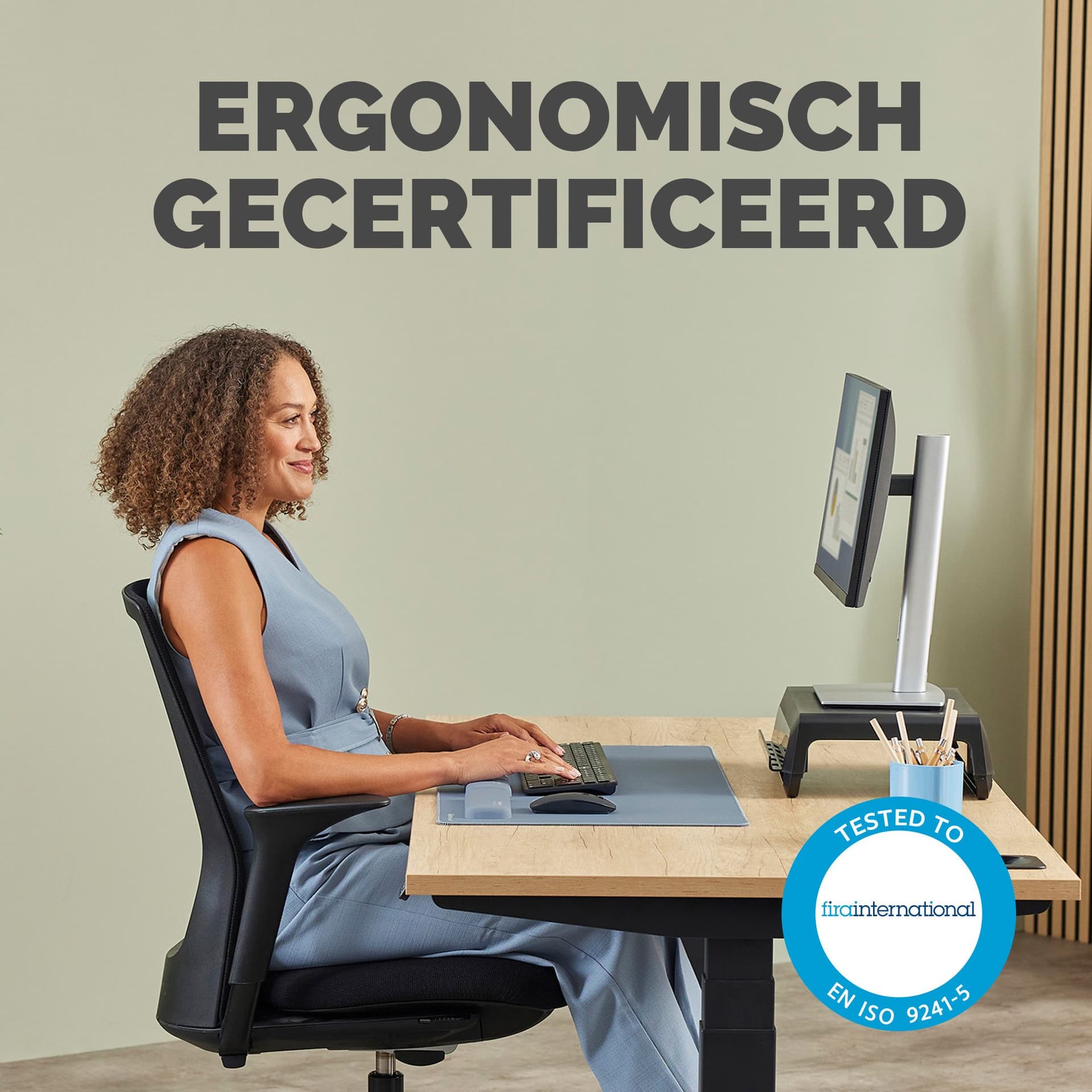 Polssteun Fellowes Breyta palm blauw 7
