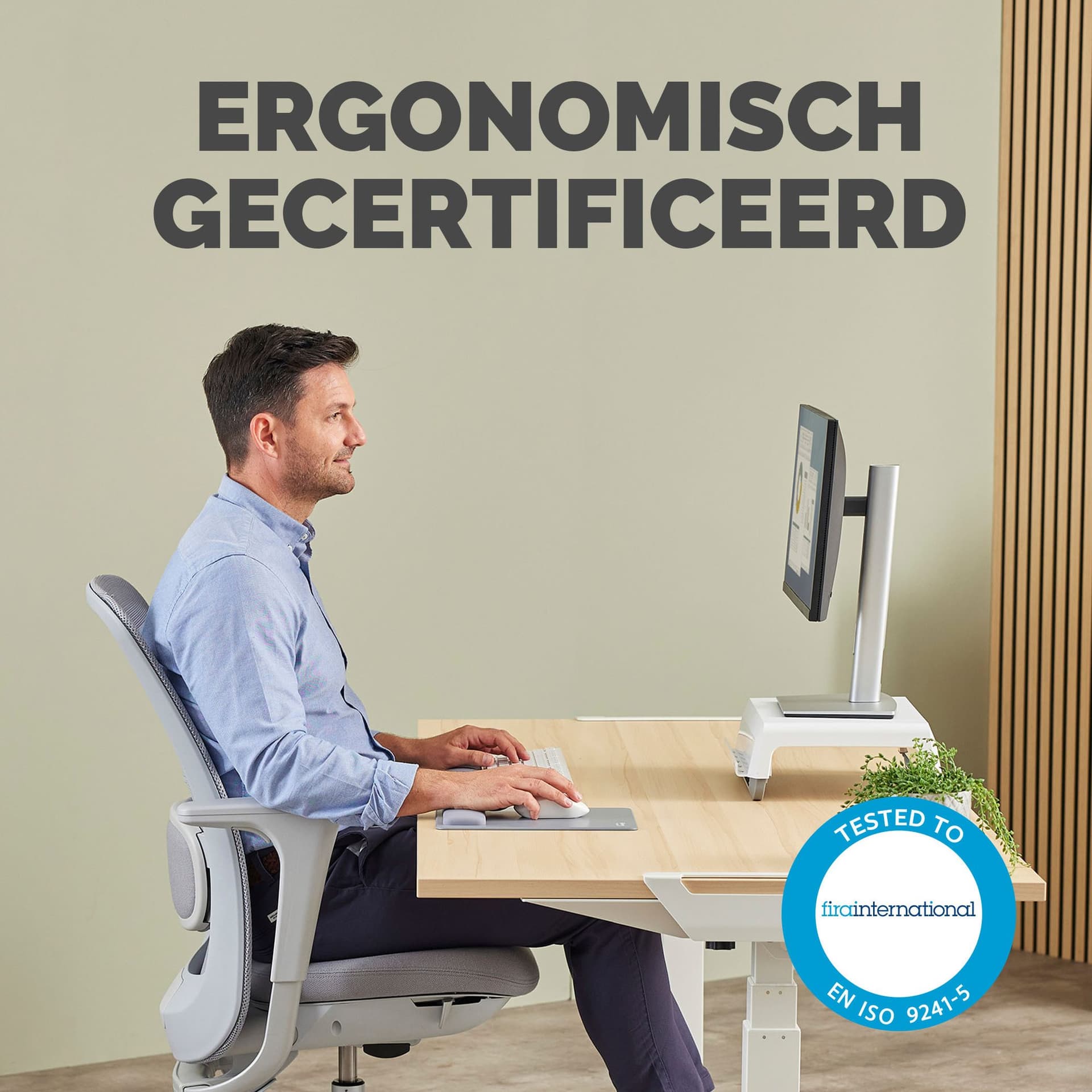 Muismat met polssteun Fellowes Breyta XL grijs 7