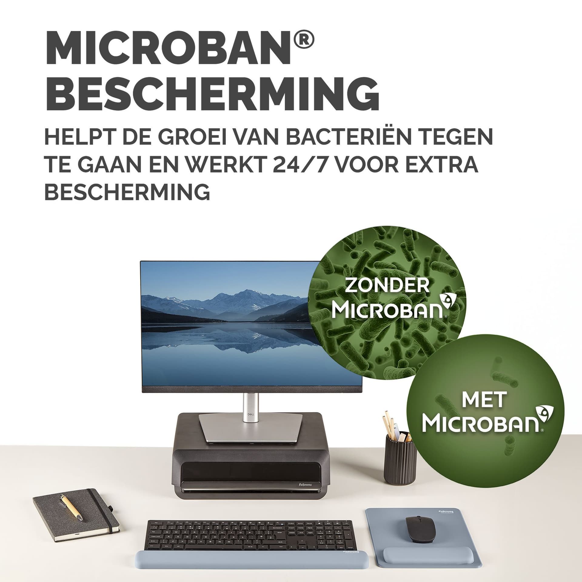 Polssteun Fellowes Breyta blauw 5