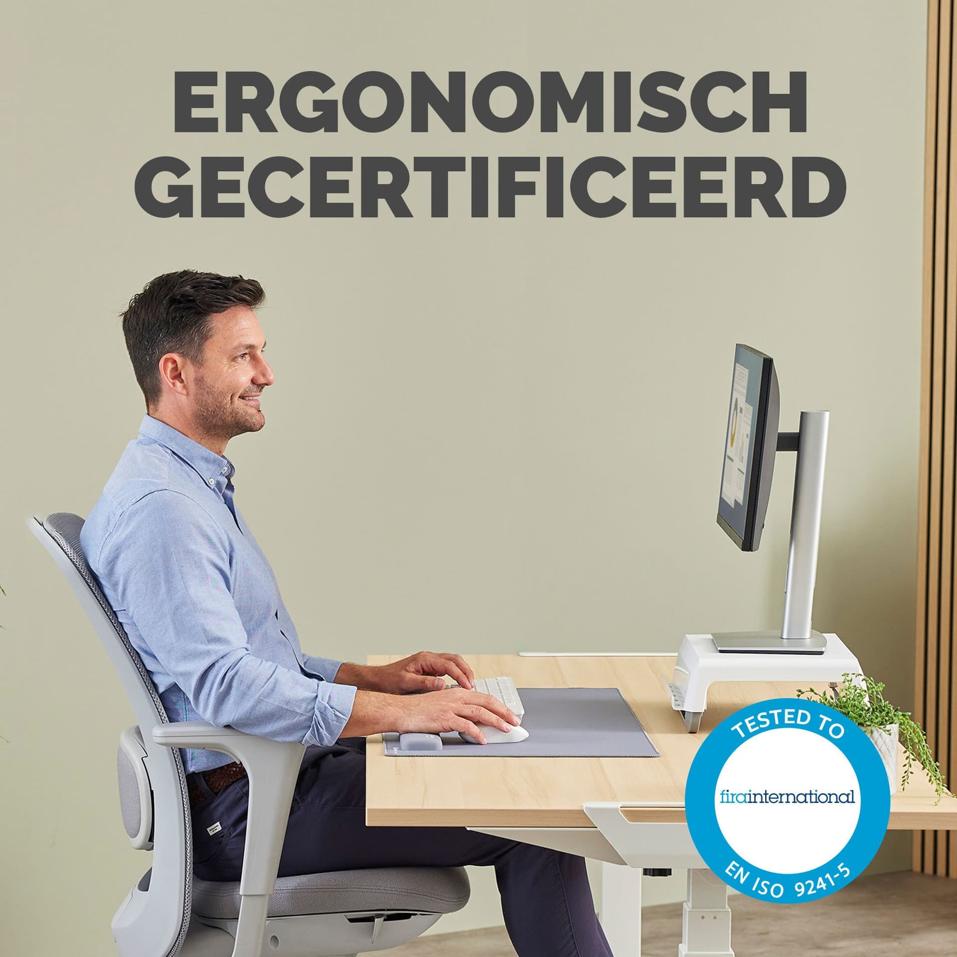 Polssteun Fellowes Breyta palm grijs 7
