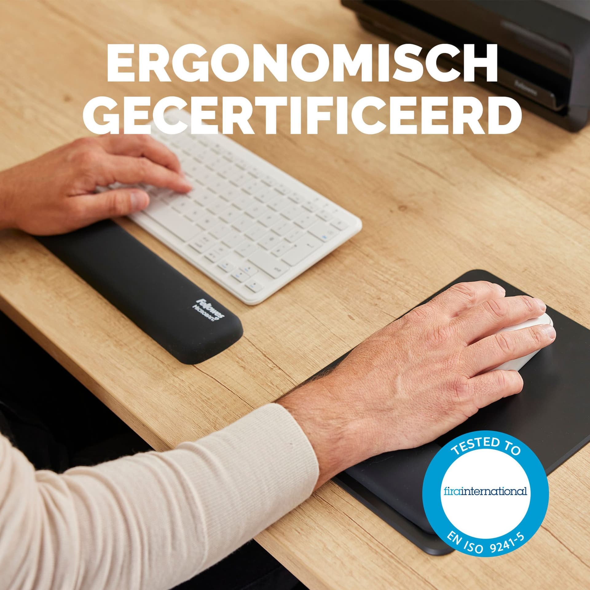 Polssteun Fellowes Breyta compact zwart 7
