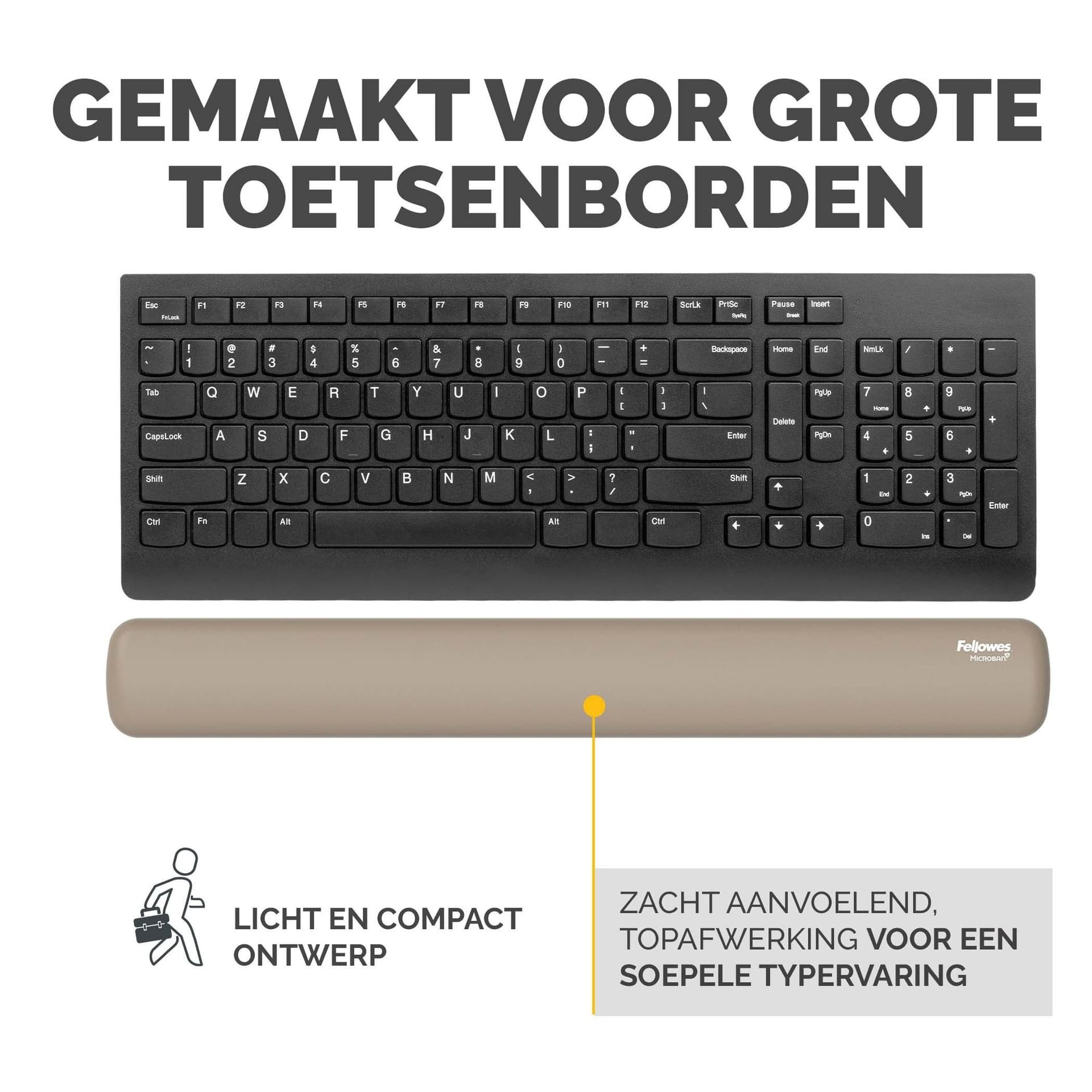 Polssteun Fellowes Breyta zand 3