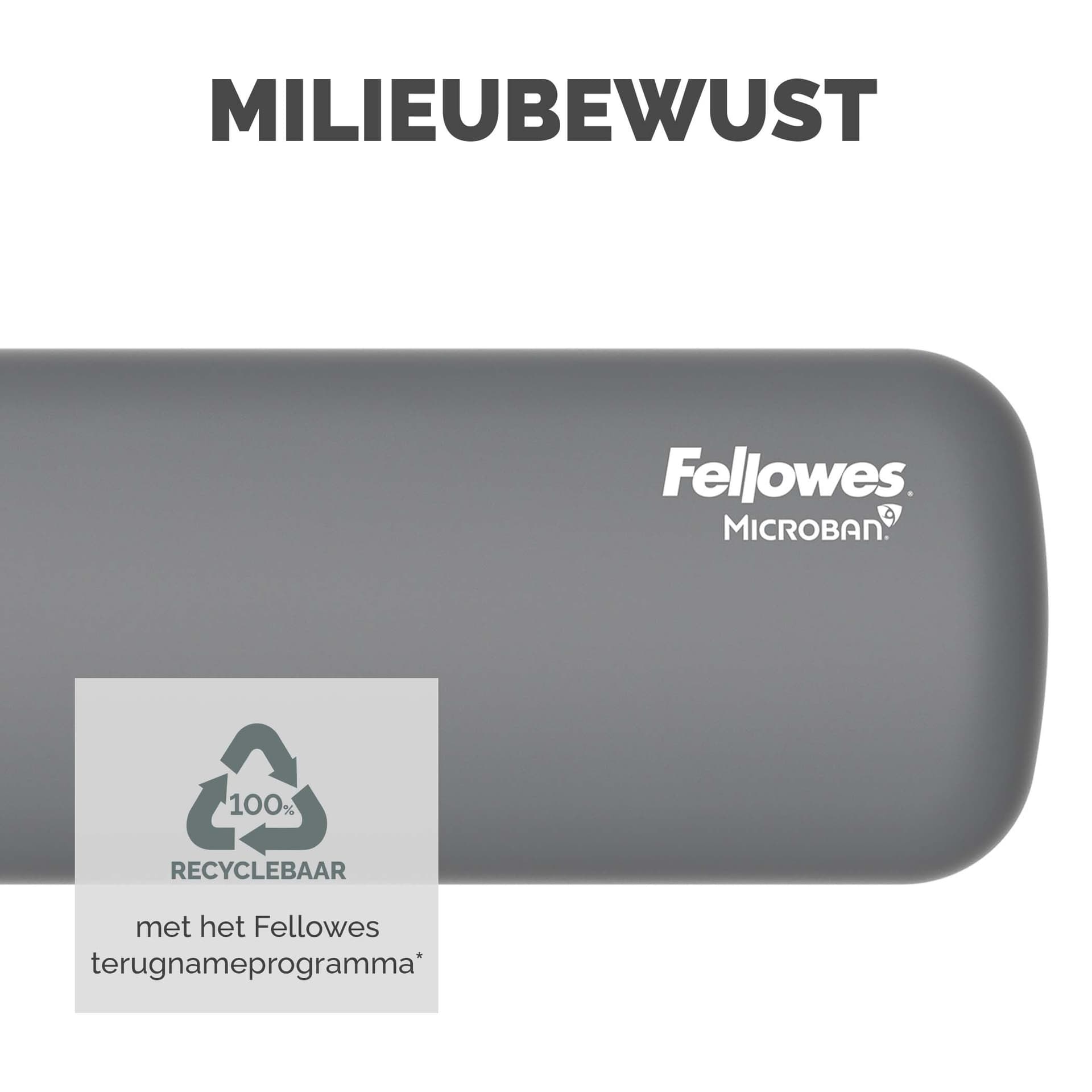 Polssteun Fellowes Breyta compact grijs 8