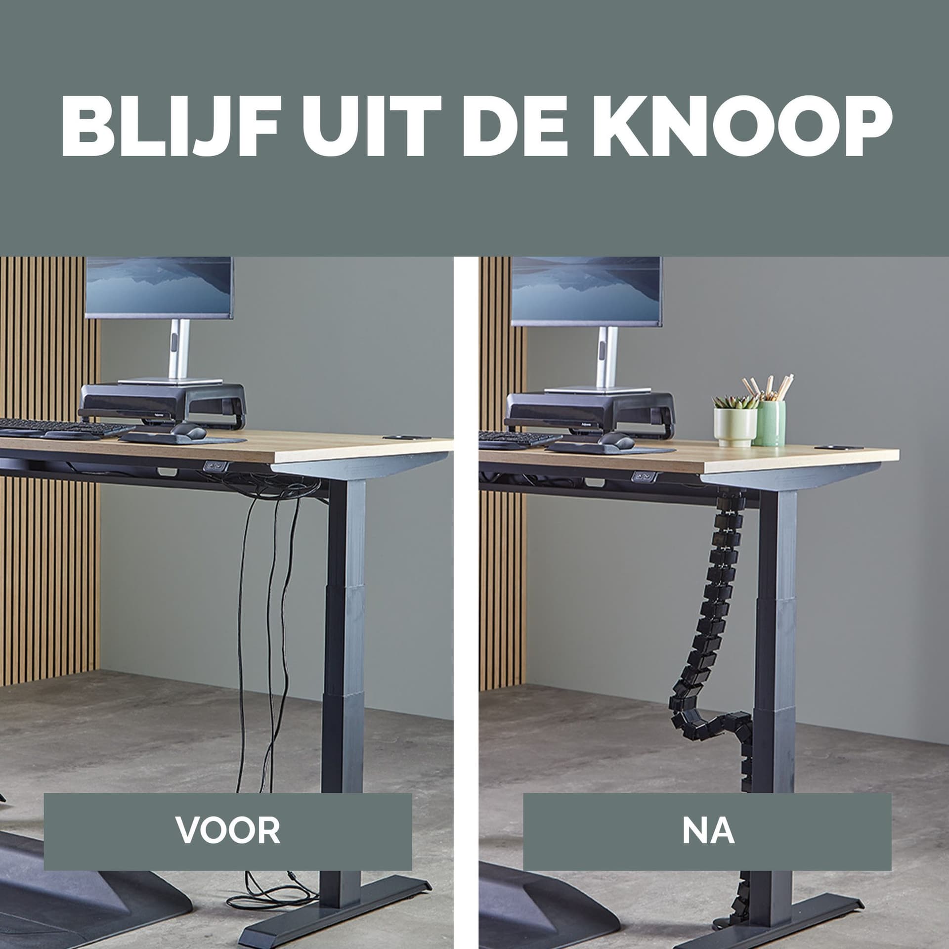 Kabelslang Fellowes zwart 3