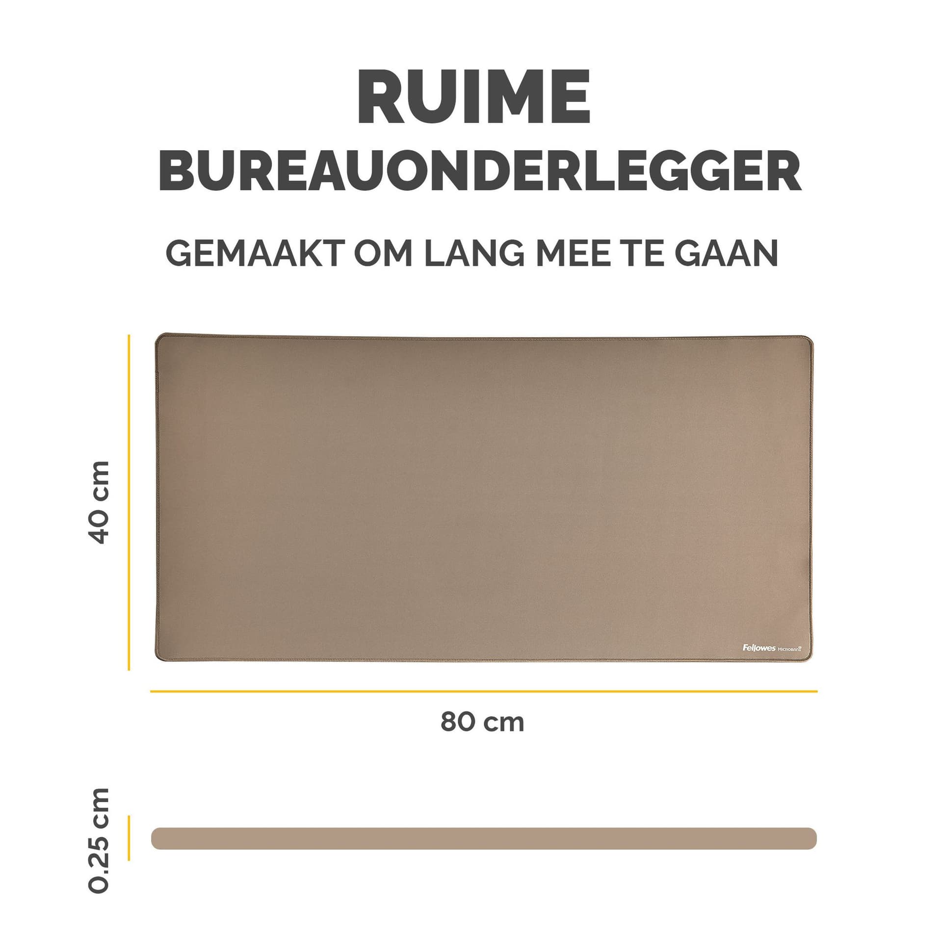 Bureau-onderlegger Fellowes Breyta zand 2