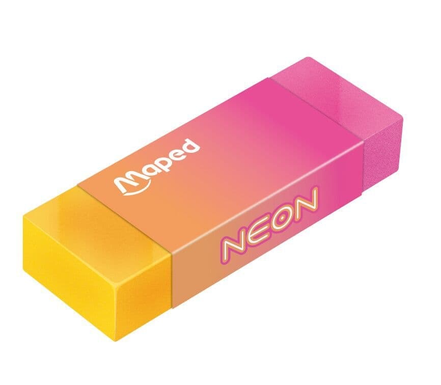 Tekenset Maped neon assorti 5-delig 4