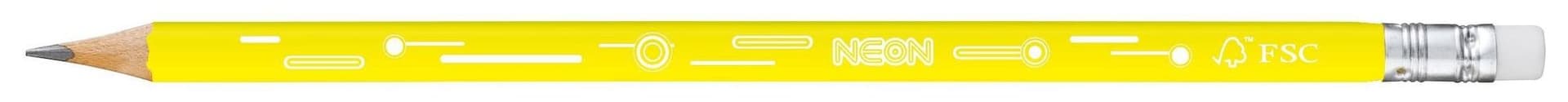 Tekenset Maped neon assorti 5-delig 5