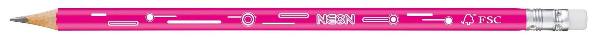 Tekenset Maped neon assorti 5-delig 6