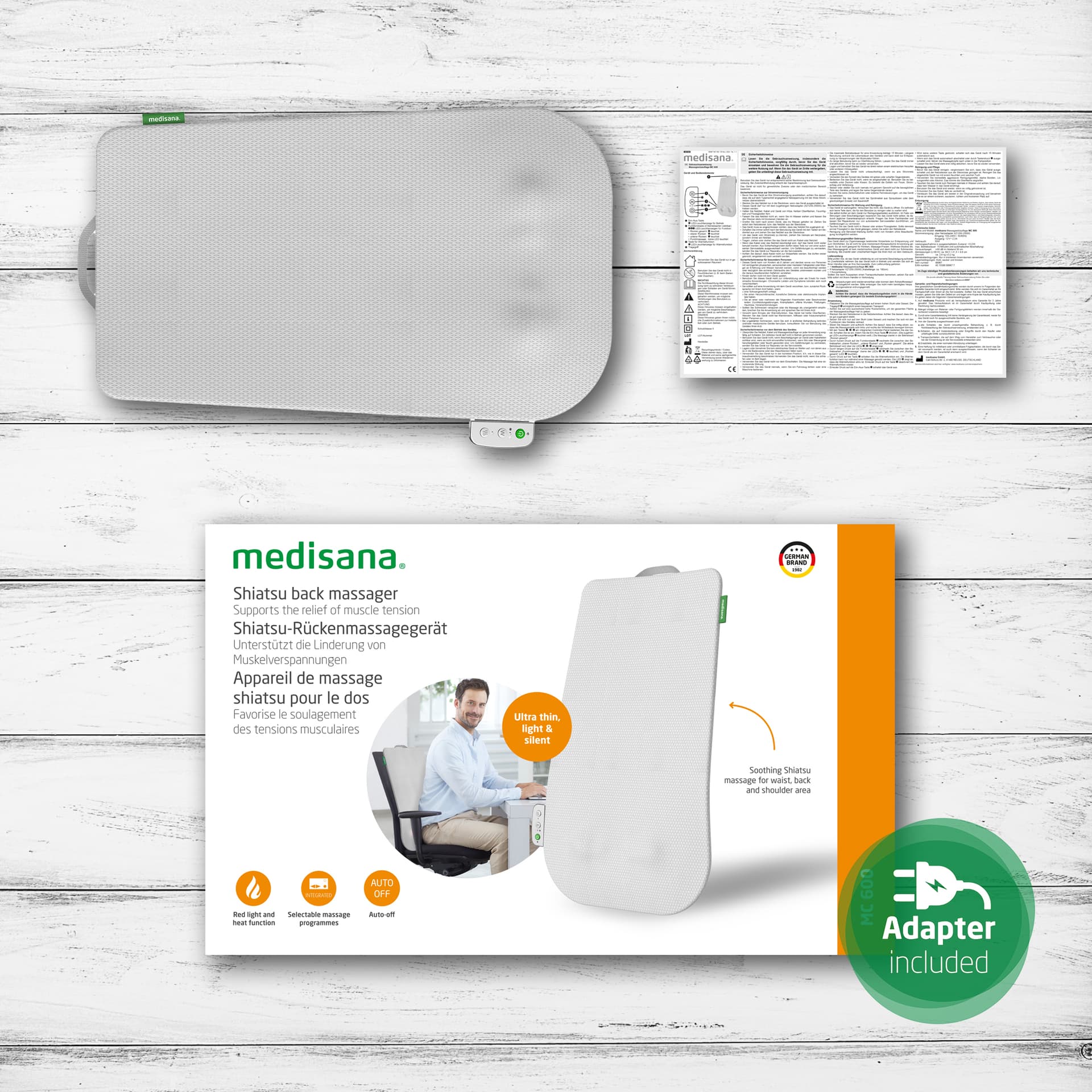 Shiatsu massagekussen Medisana MC 600 6
