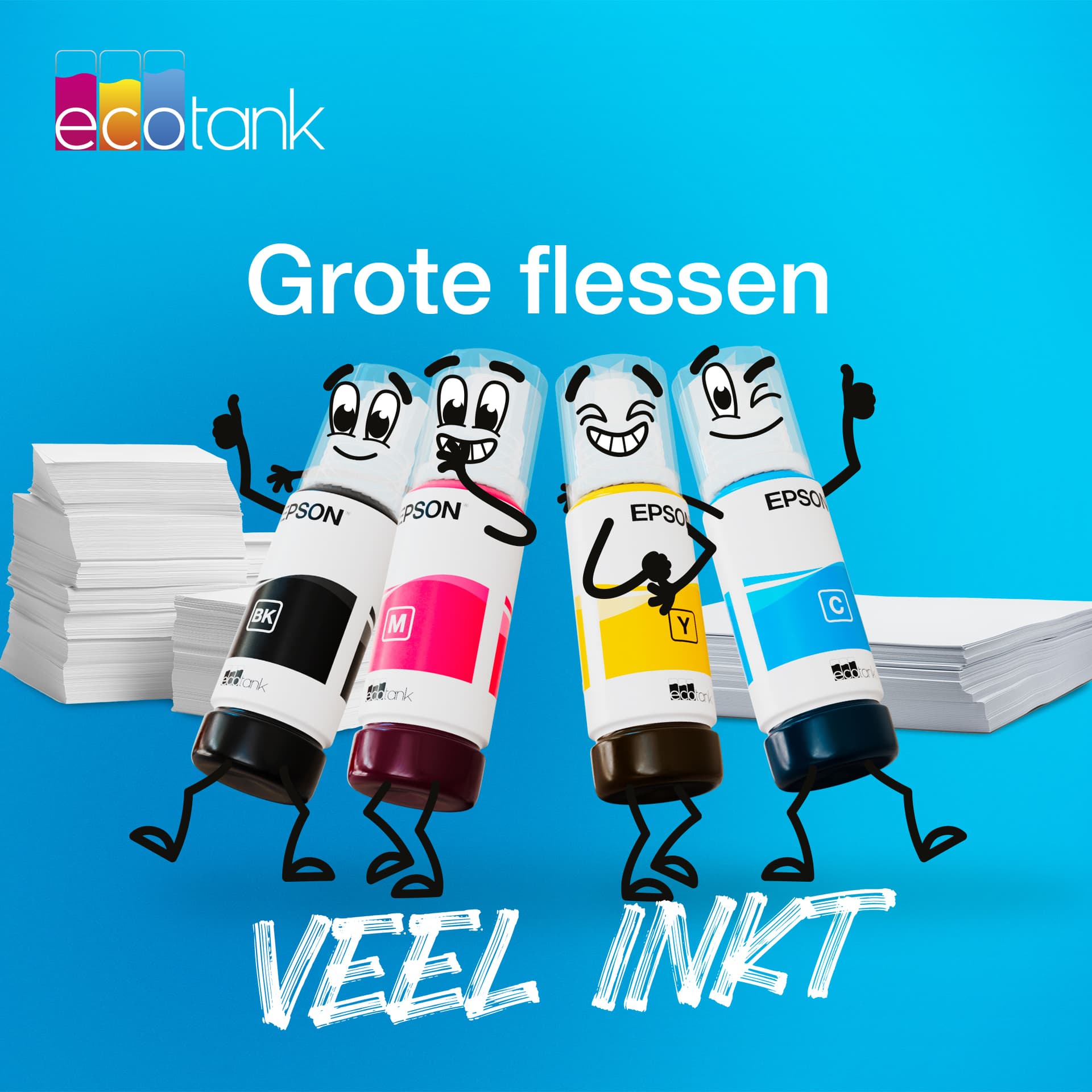 Navulinkt Epson 103 T00S24A blauw 4