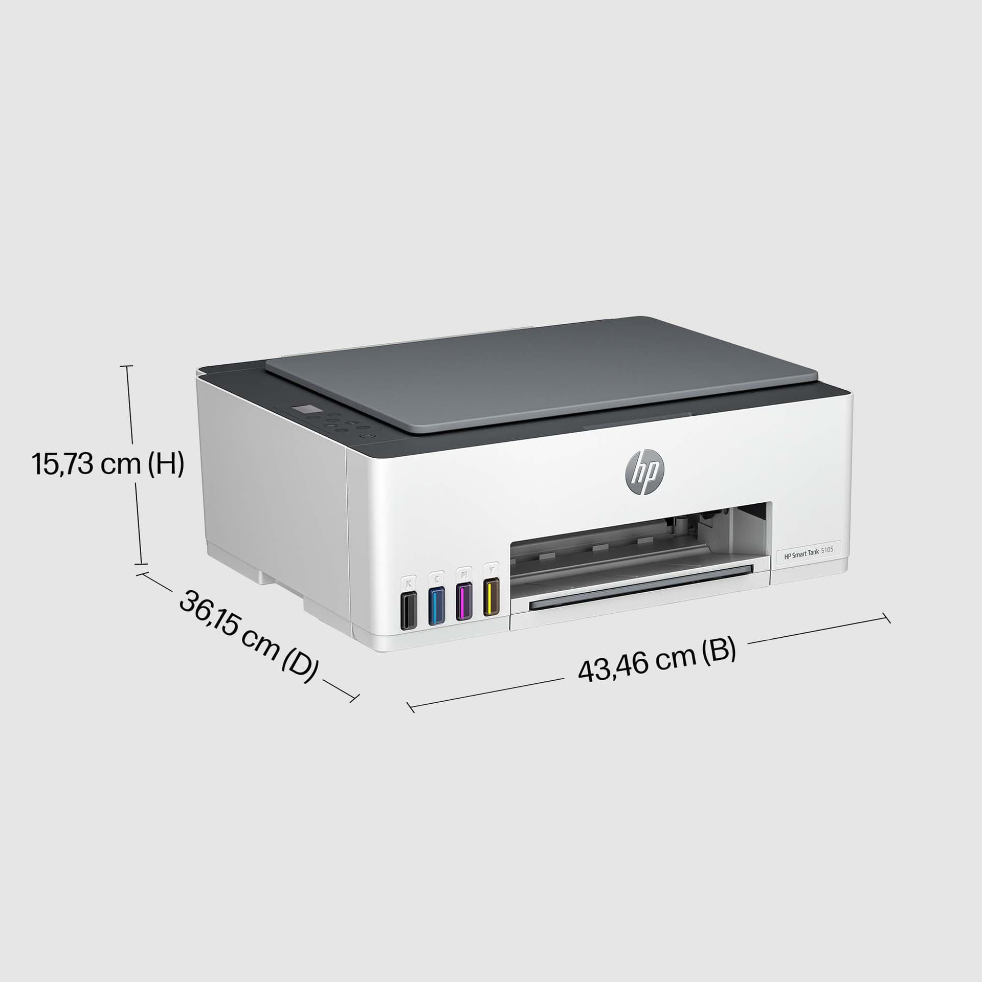 Multifunctional inktjet printer HP Smart Tank 5105 7