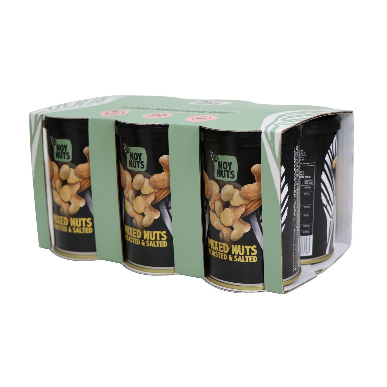 Noten NoyNuts Roasted & Salted blik 150g 2