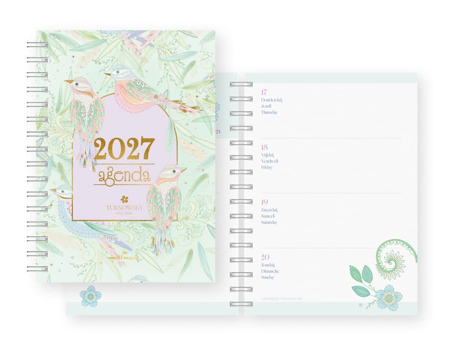 Agenda 2027 Turnowsky 7 dagen/2 pagina's large internationaal 2