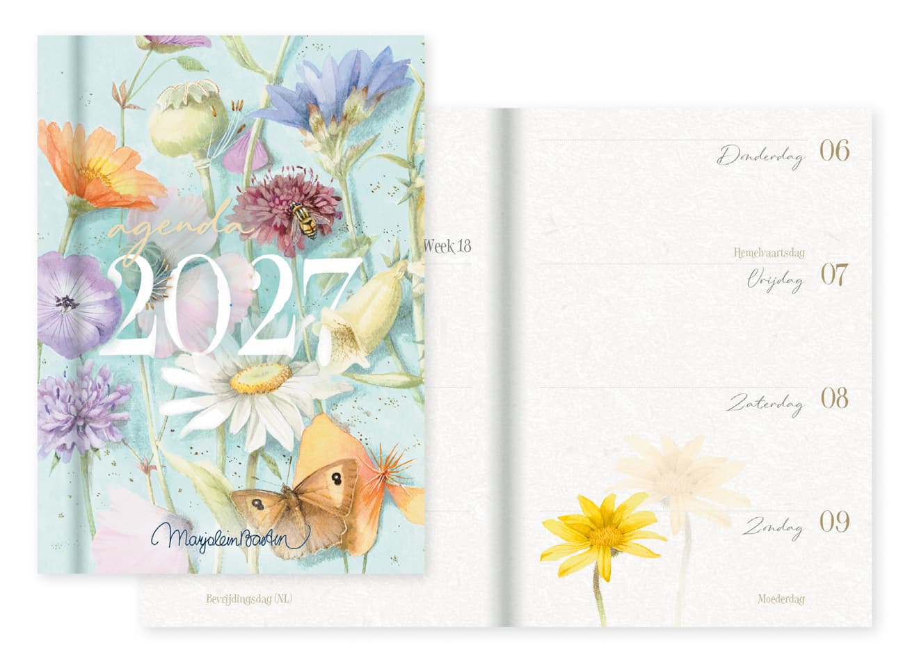Agenda 2027 Marjolein Bastin 7 dagen/2 pagina's pocket nederlands 2
