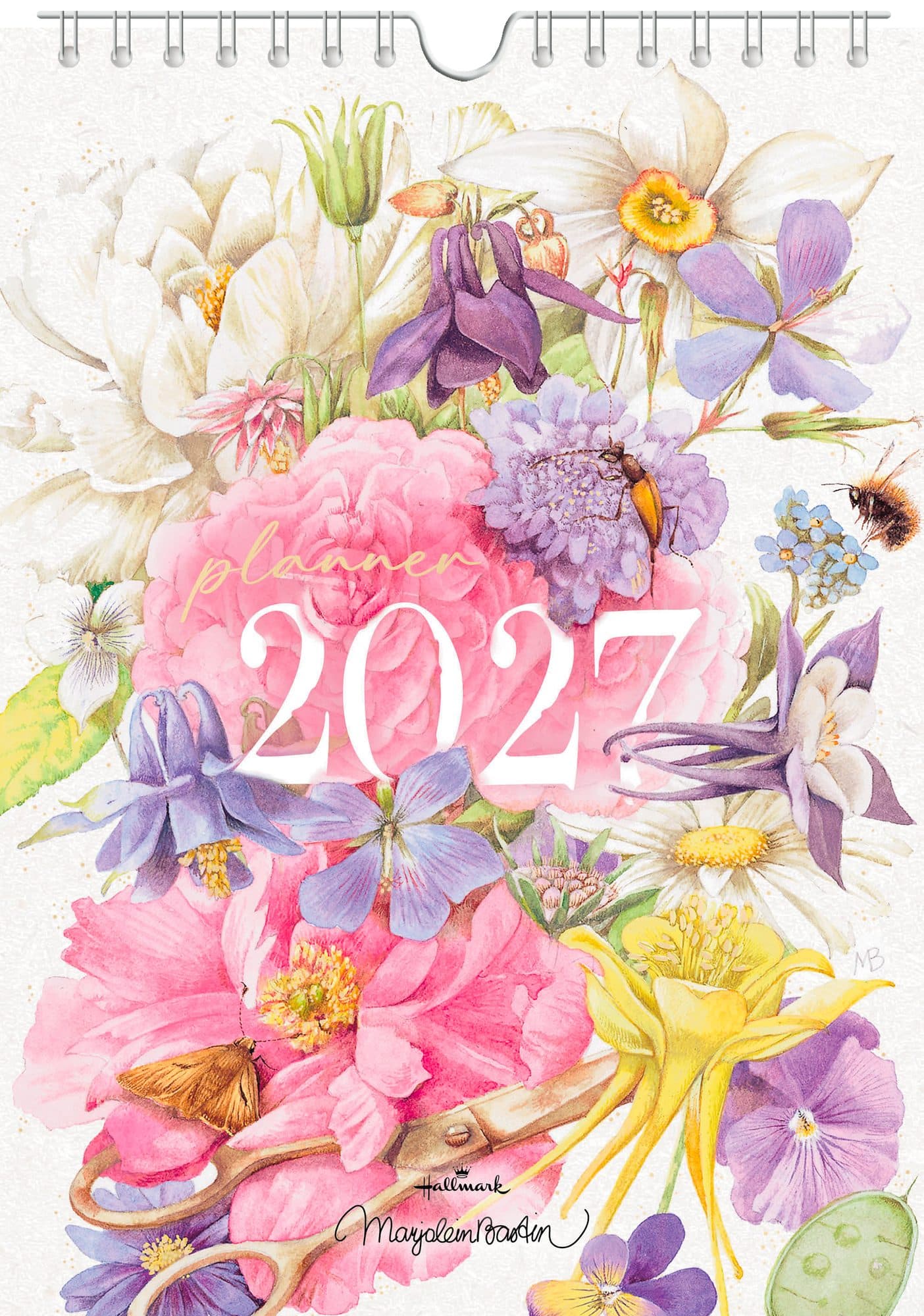 Weekkalender 2027 Marjolein Bastin 165x230mm nederlands