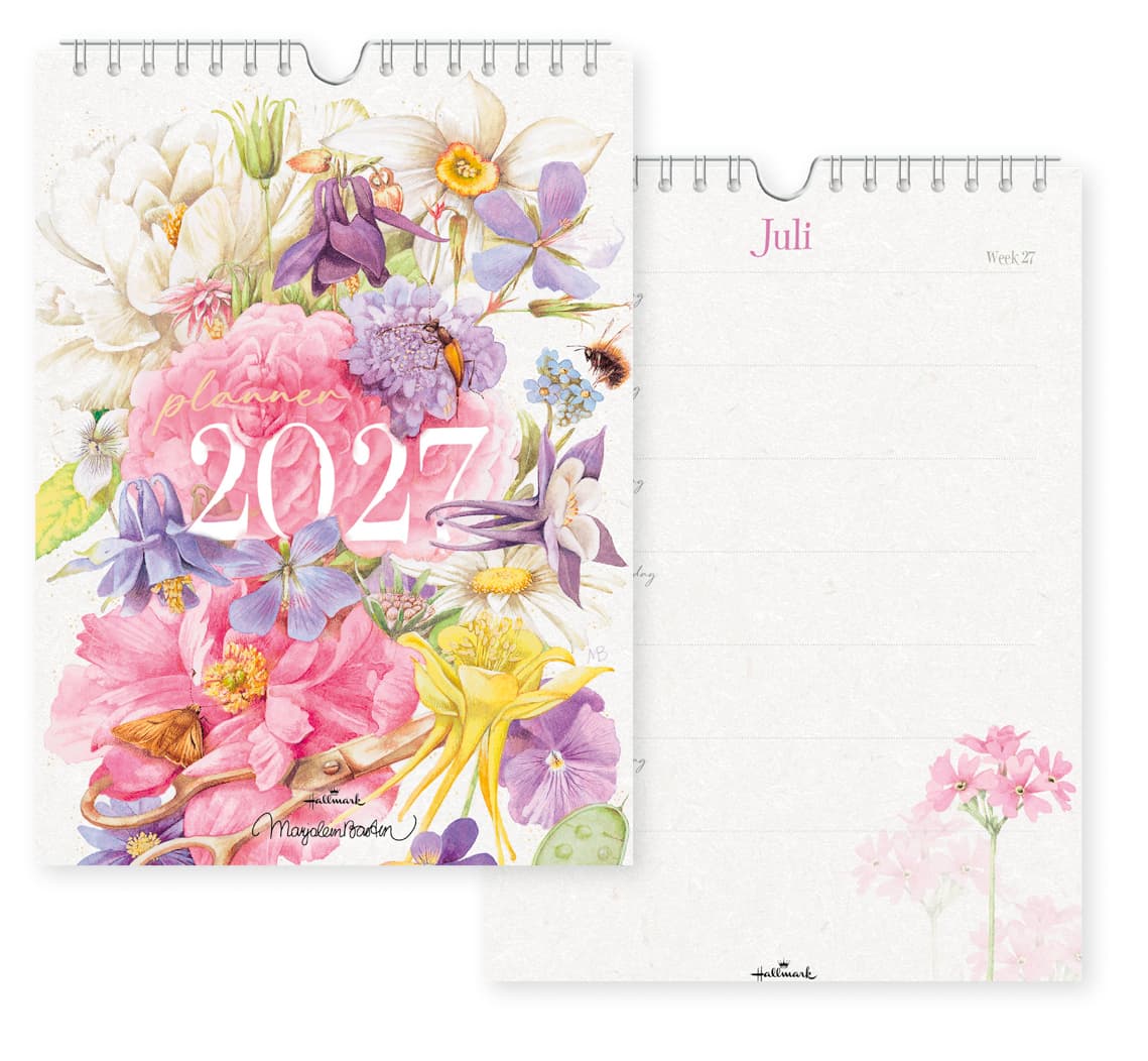 Weekkalender 2027 Marjolein Bastin 165x230mm nederlands 2