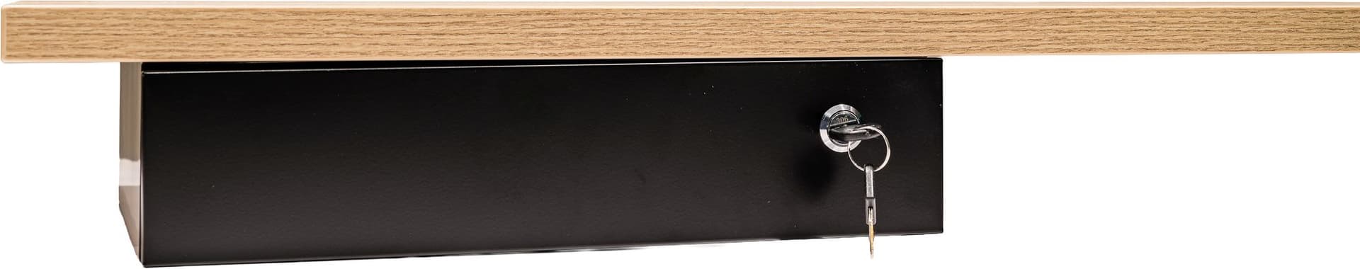 Persoonlijke lade Euroseats 295x390x90mm zwart 4