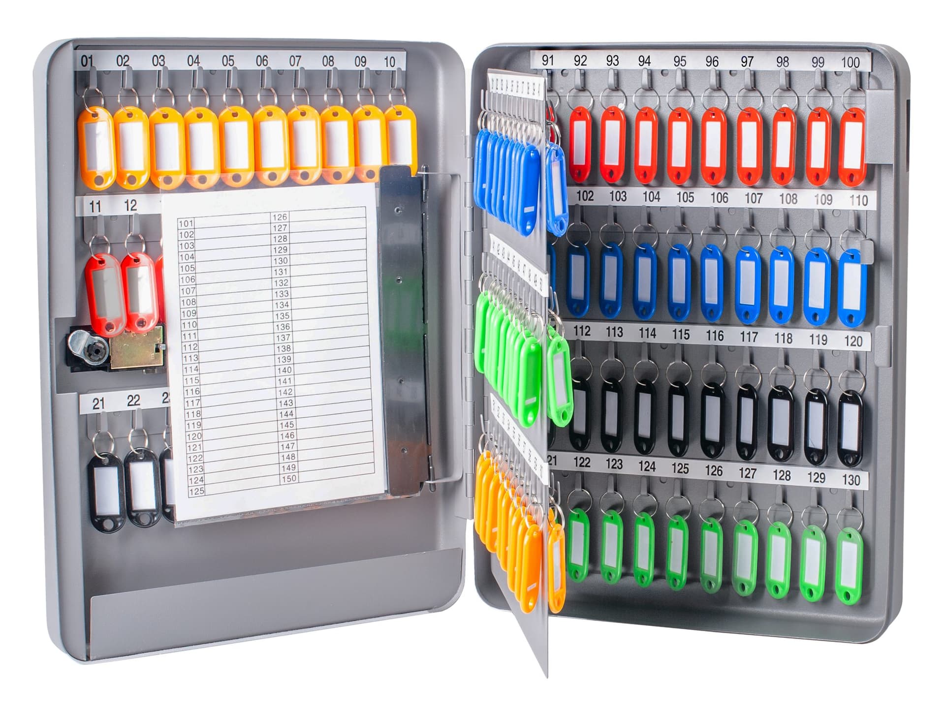 Sleutelkast Pavo basic met cijferslot 130 haken 370x280x80mm 2