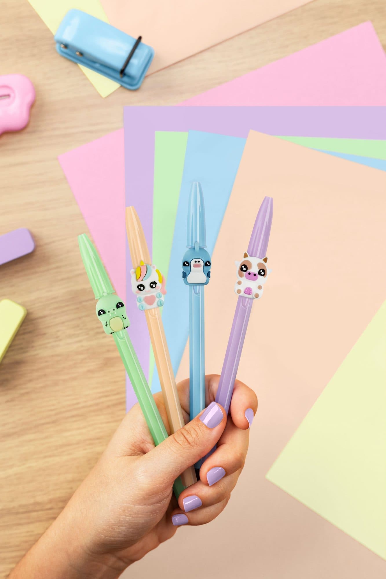 Balpen Bic Cristal dierenfiguren assorti 2