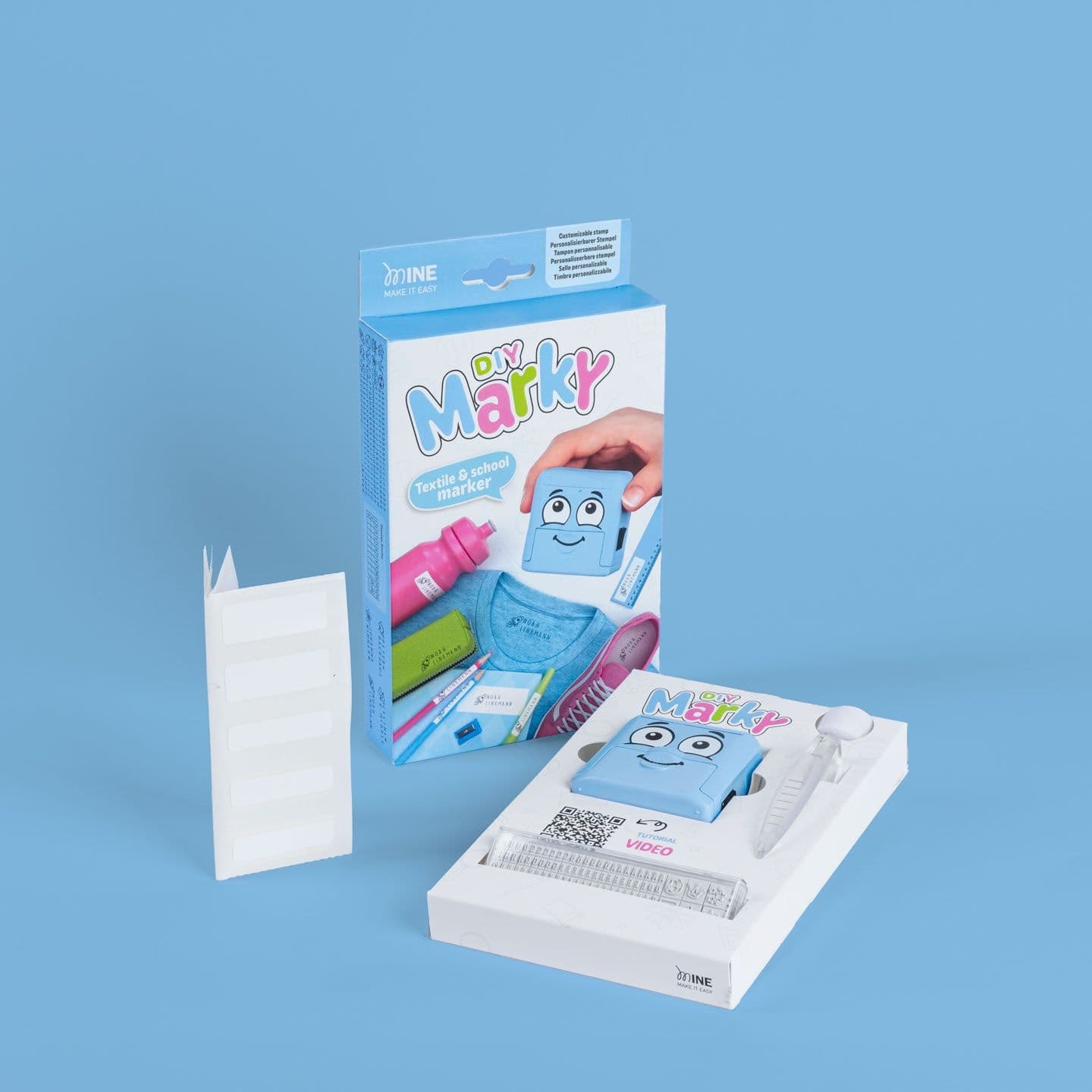 Stempel-markeerset Colop Marky  pastelblauw 4