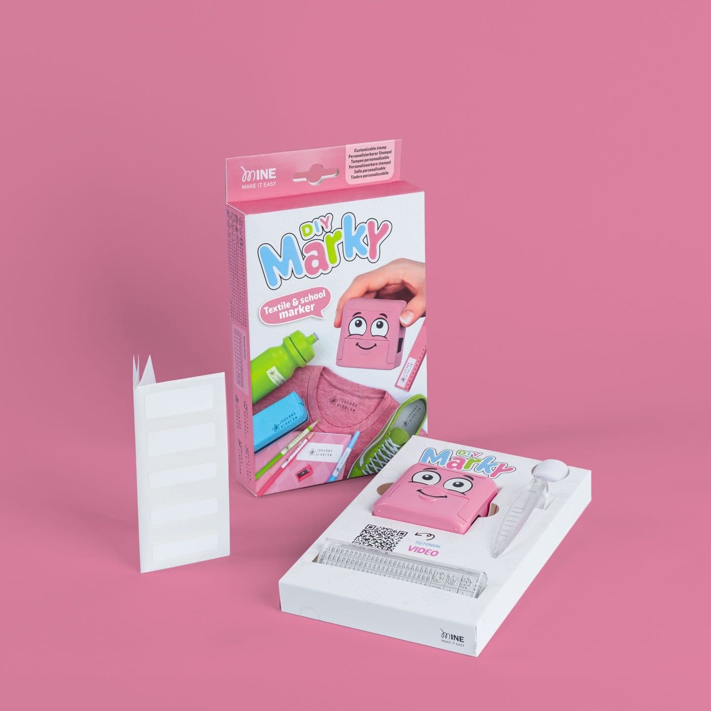 Stempel-markeerset Colop Marky  pastelrose 4
