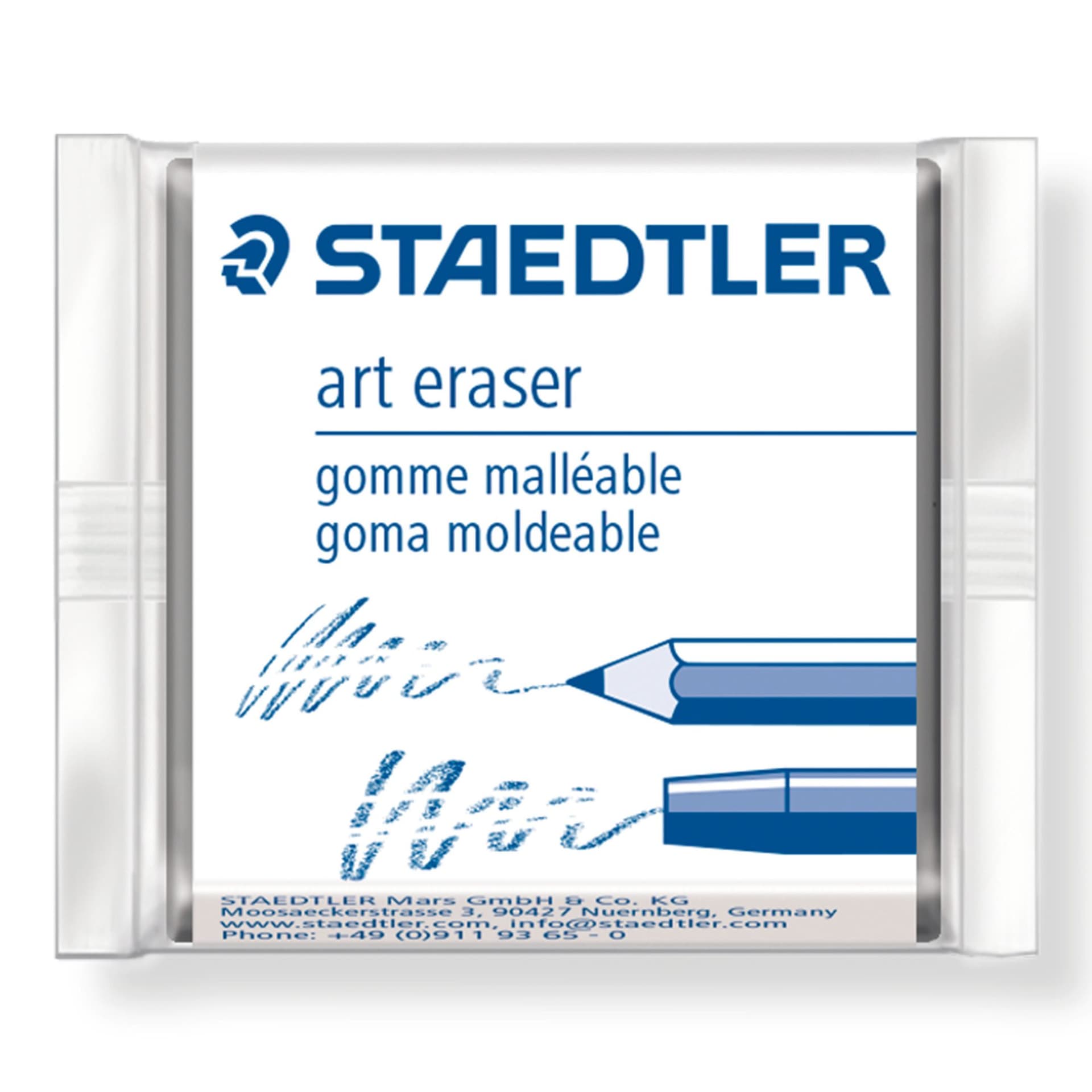 Kneedgum Staedtler grijs