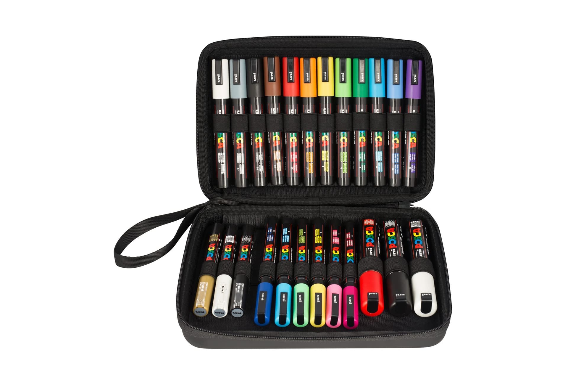 Paintmarker Uni POSCA assorti koffer à 24 stuks