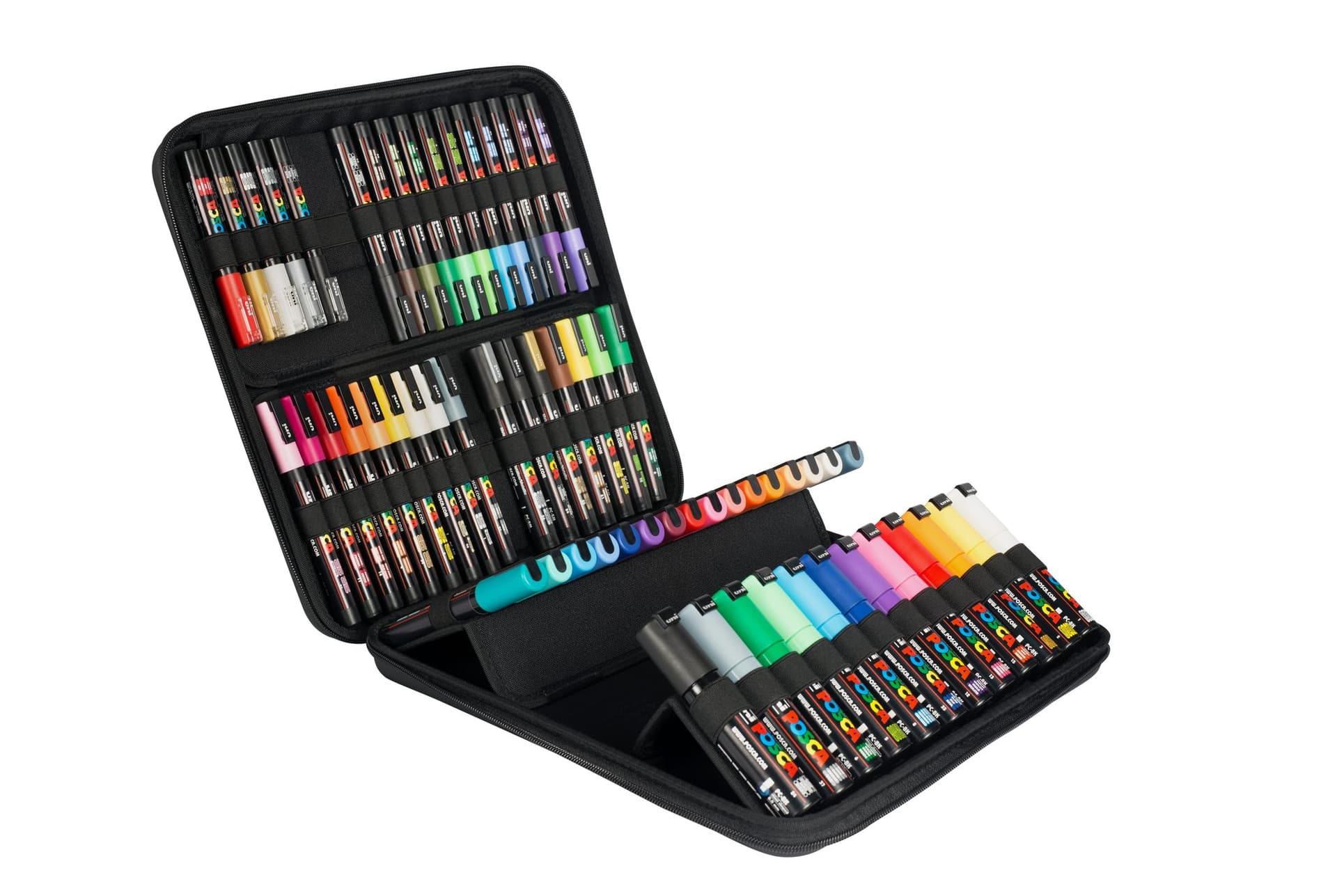 Paintmarker Uni POSCA assorti koffer à 60 stuks 2