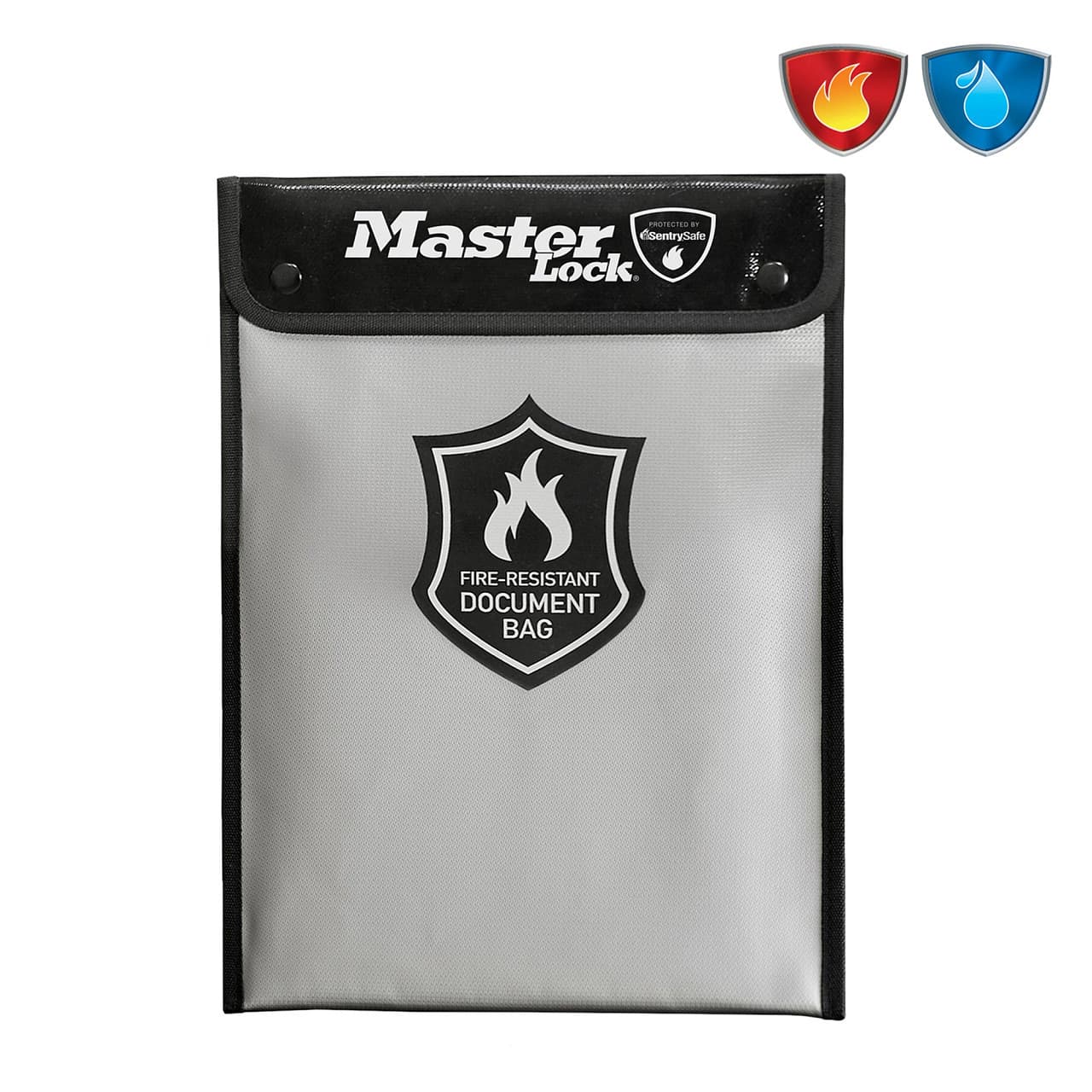Brandwerende en waterbestendige documententas MasterLock 28x38cm 2