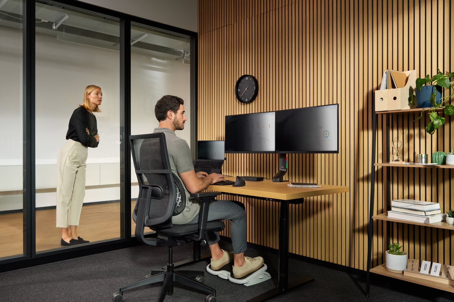 Privacyfilter Kensington High Clarity voor 23.8'' monitors 16:9 7