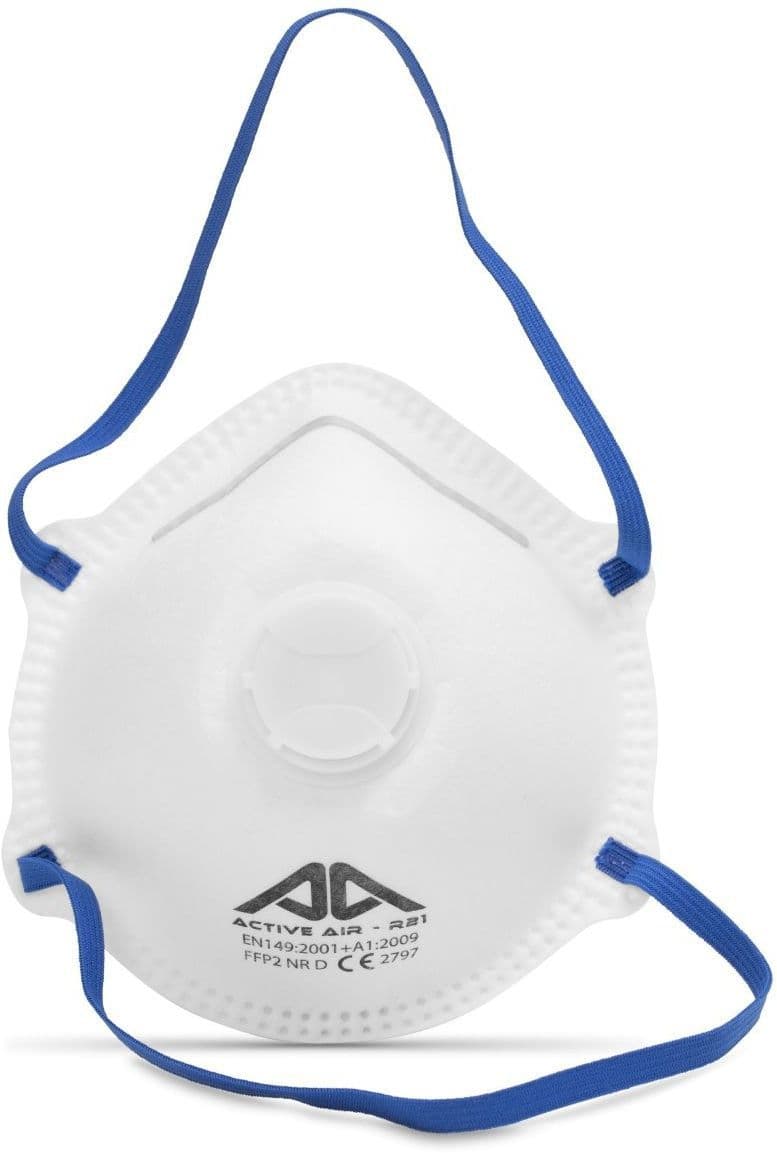 Stofmasker Active Gear met ventiel ffp2 10 stuks 2