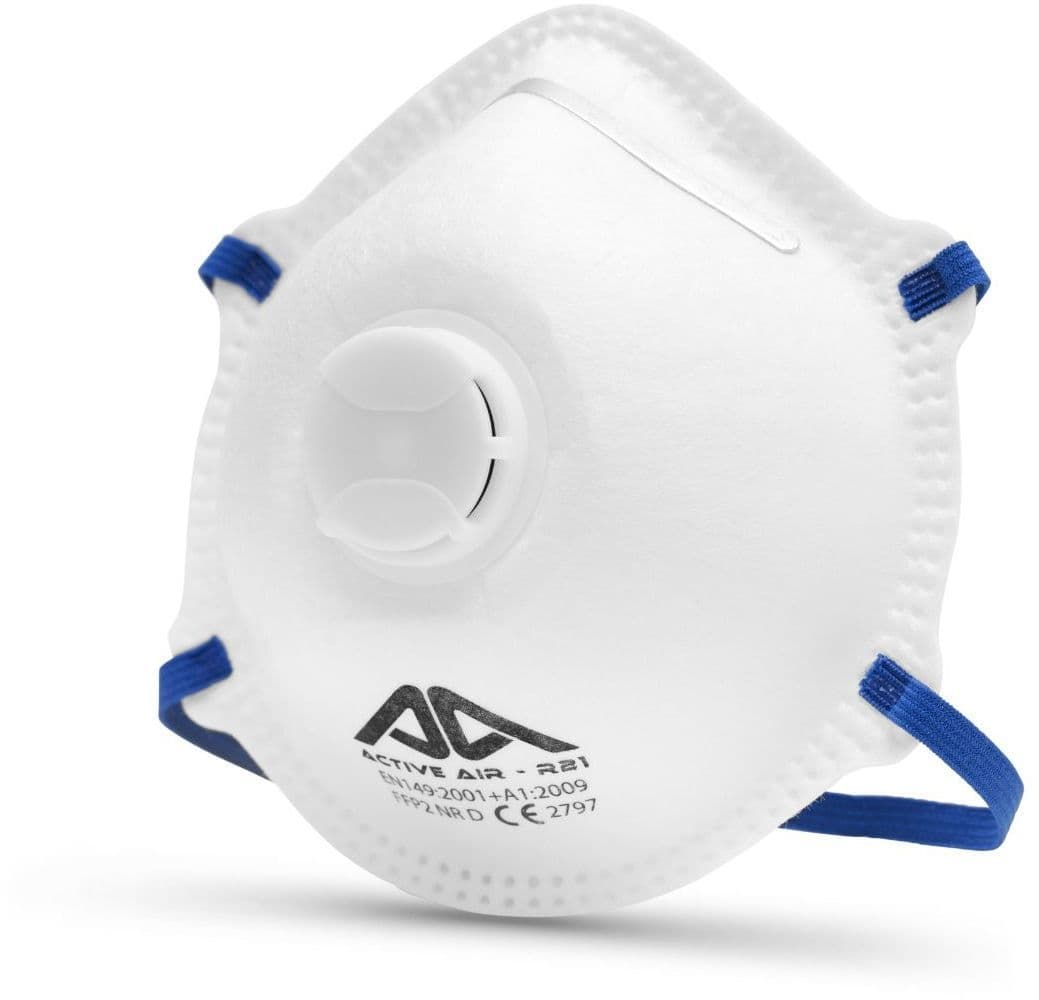Stofmasker Active Gear met ventiel ffp2 10 stuks 3