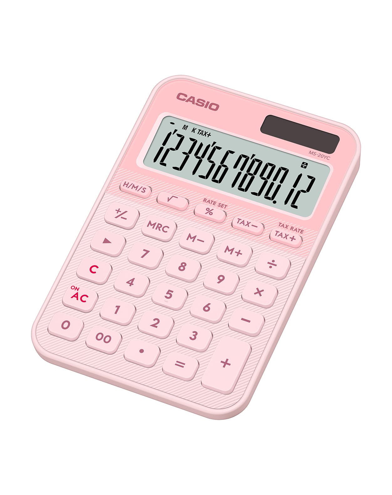 Rekenmachine Casio MS-20YC-LP roze 2