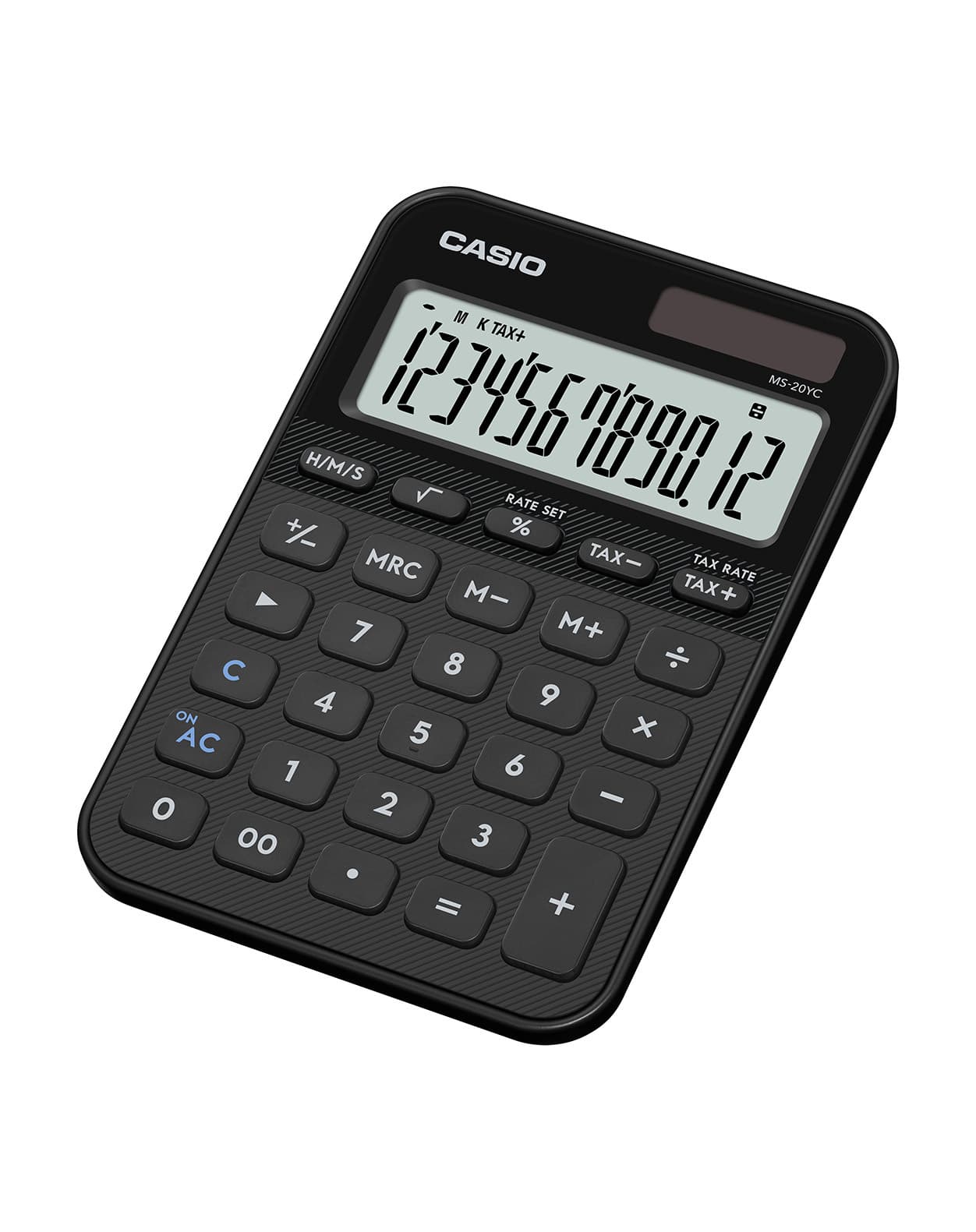 Rekenmachine Casio MS-20YC-BK zwart 2