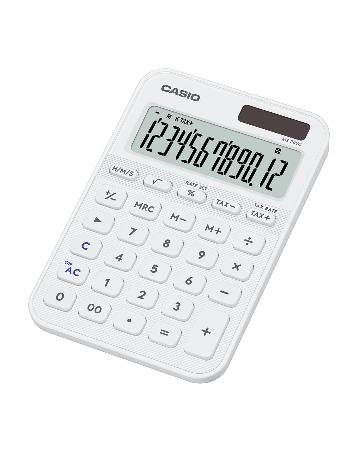 Rekenmachine Casio MS-20YC-WE wit 2