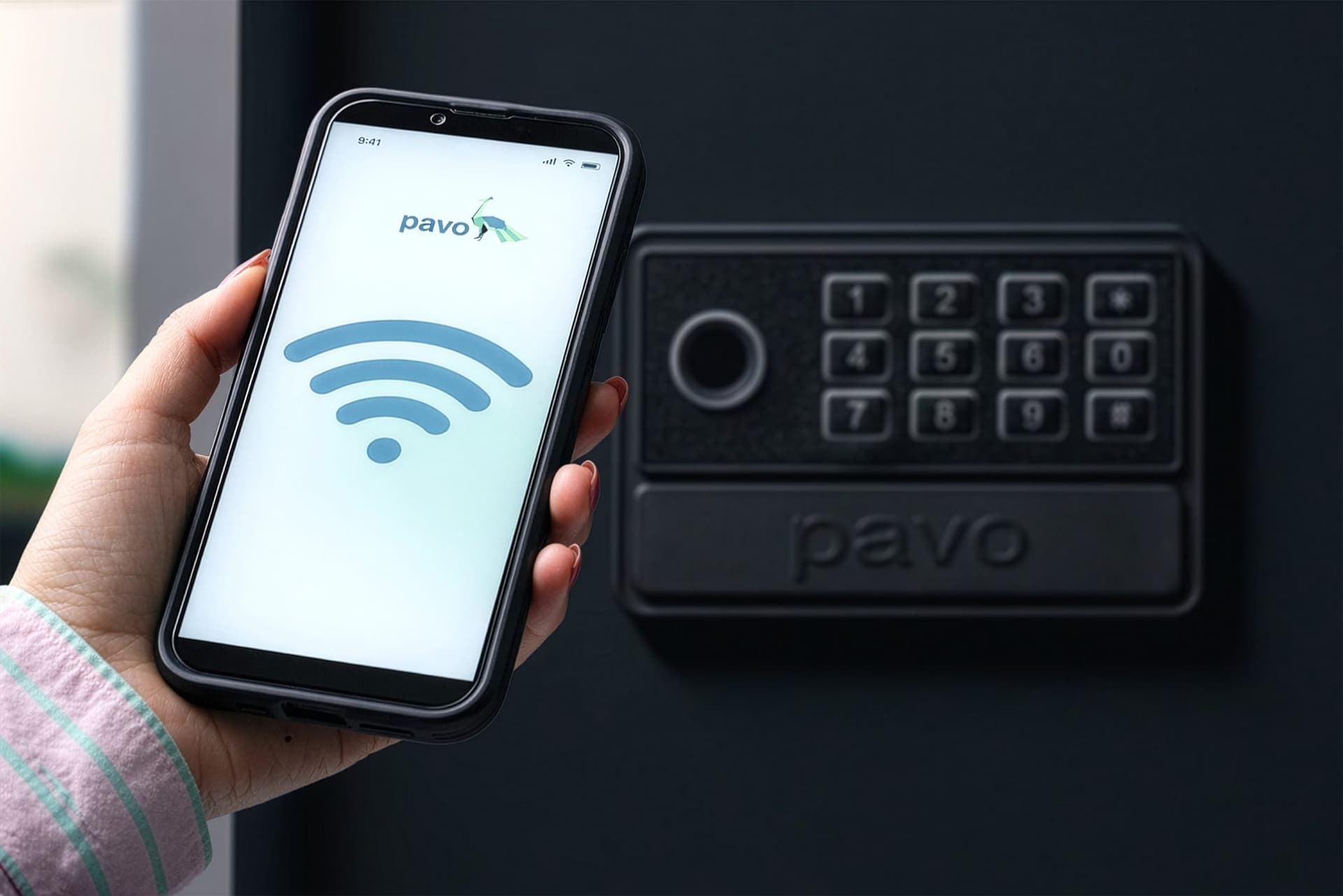Sleutelkast Pavo High security Smart 50 haken 550x380x100mm 3
