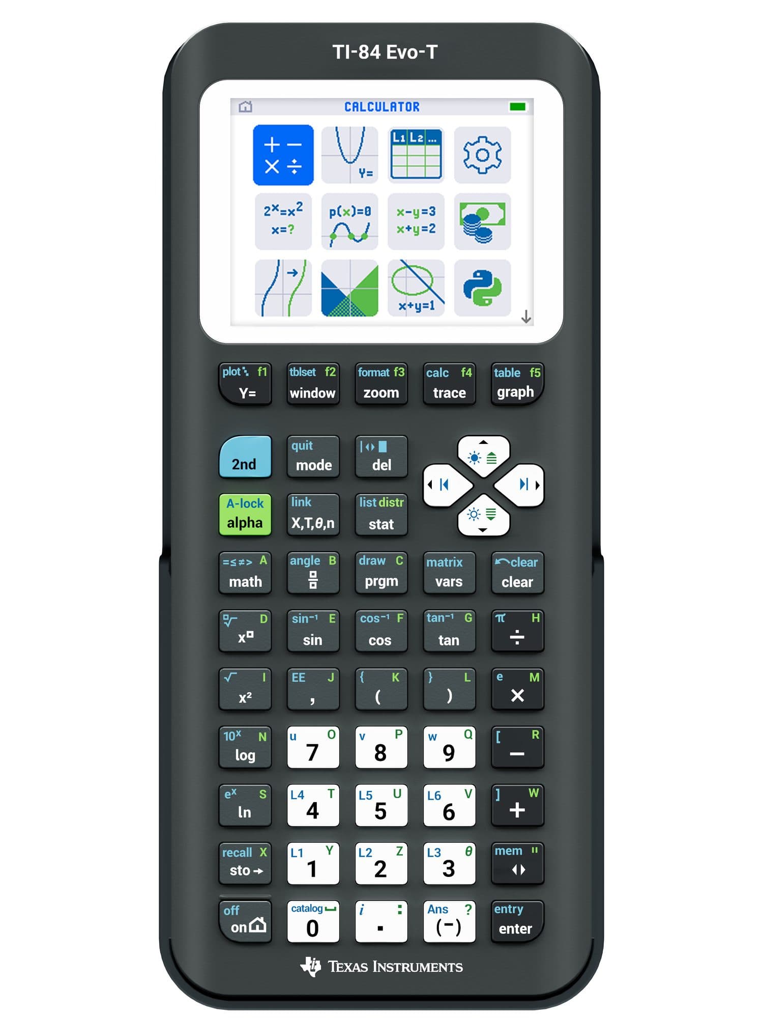 Rekenmachine TI-84 Evo-T zwart 4
