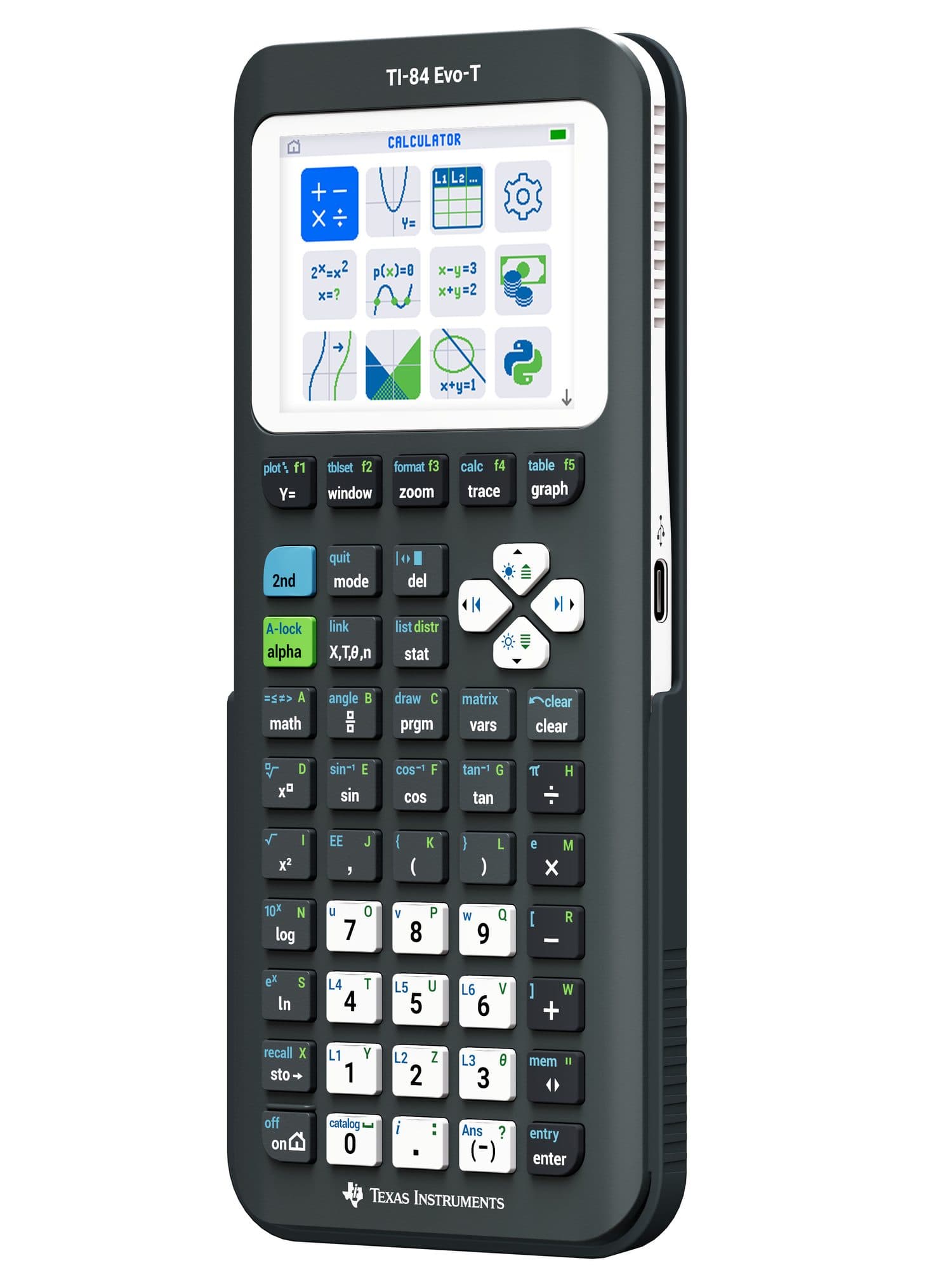 Rekenmachine TI-84 Evo-T zwart 5
