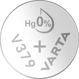 Batterij VARTA knoopcel 1x V379/SR63 zilver 2