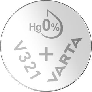Batterij VARTA knoopcel 1x V321/SR65 zilver 2