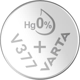 Batterij VARTA knoopcel 1x V377/SR66 zilver 2