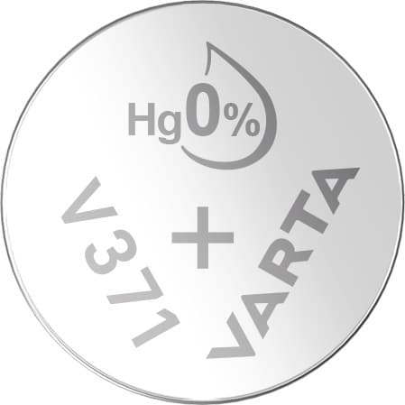Batterij VARTA knoopcel 1x V371/SR69 zilver 2