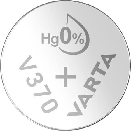 Batterij VARTA knoopcel 1x V370/SR69 zilver 2
