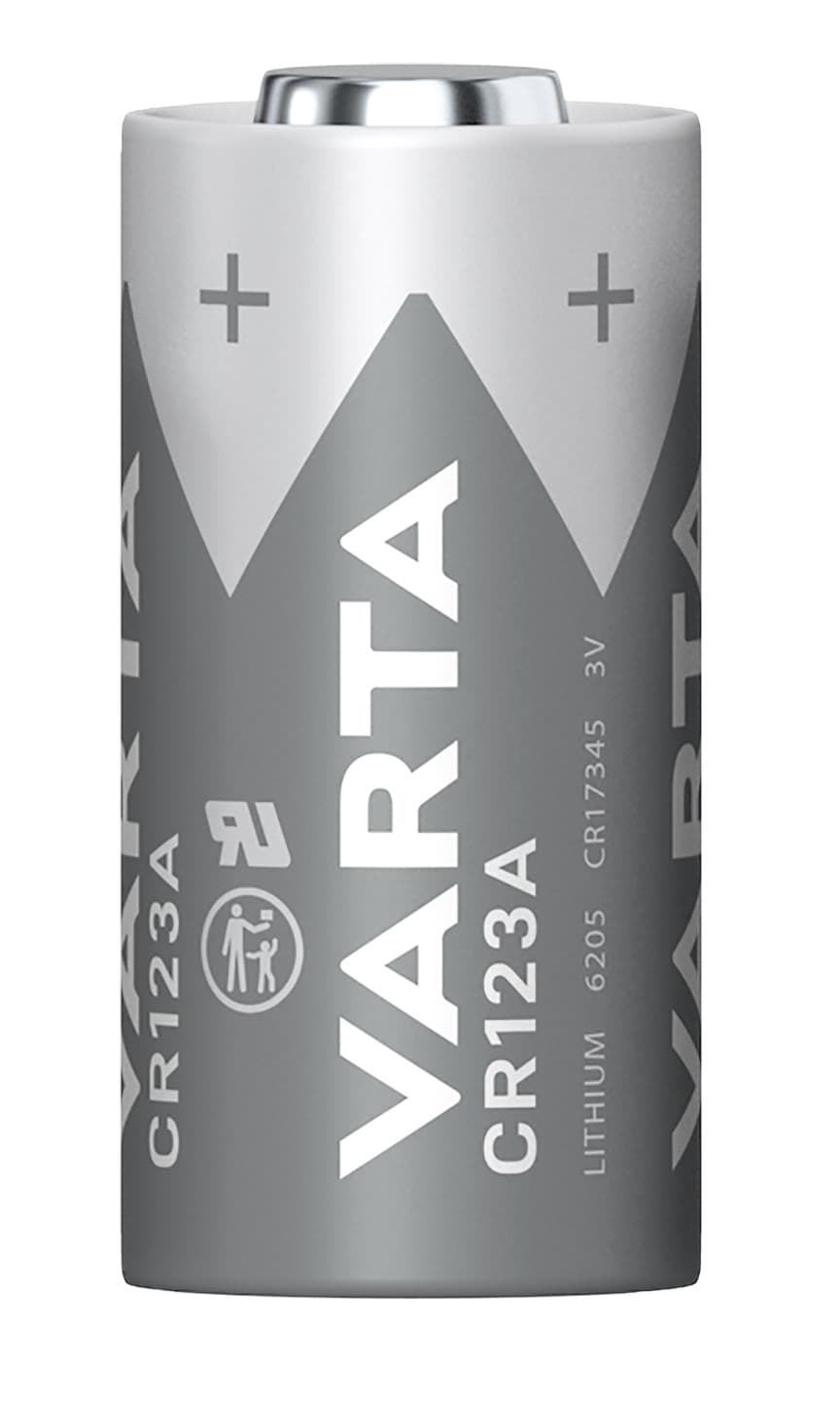 Batterij VARTA Cylindrical 1x CR123A lithium 2