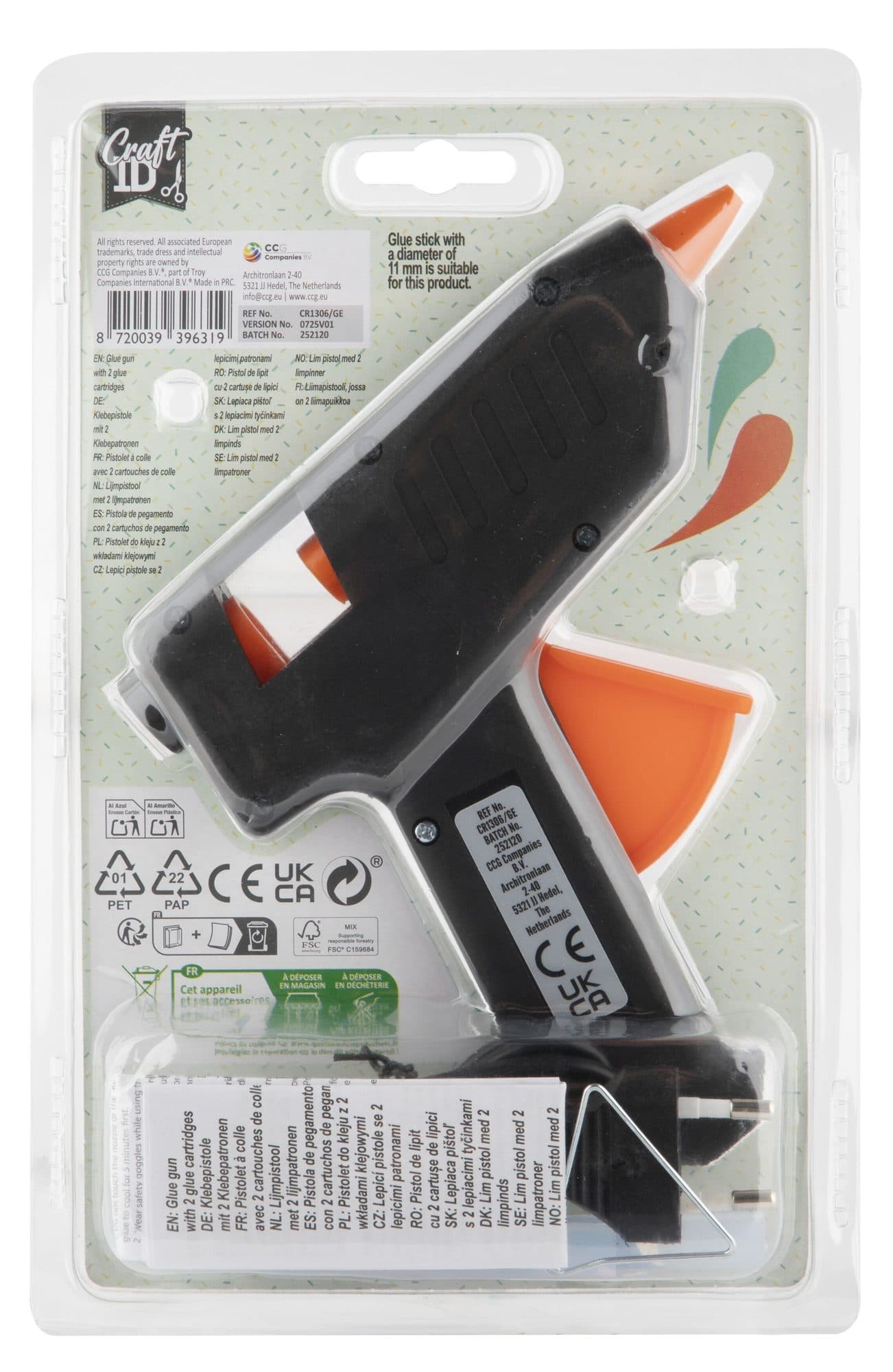 Lijmpistool Craft ID inclusief 2 lijmpatronen 2