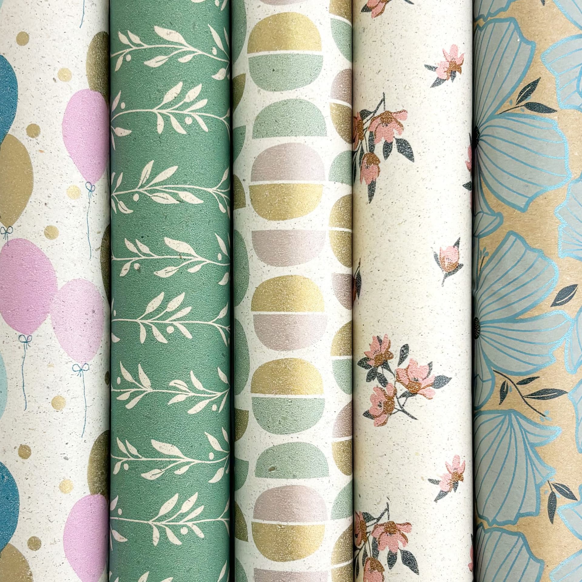 Inpakpapier Rotolux Rosie 200x70cm assorti