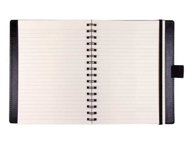 Notitieboek Multo Hannibal A5 zwart kunstleder 2