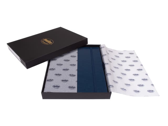 Notitieboek Multo Hannibal A5 blauw kunstleder 7